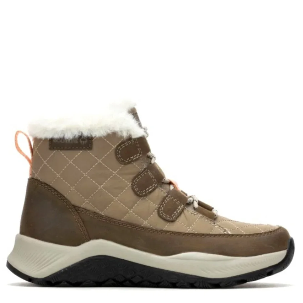Wolverine Luton Quilted Waterproof Insulated Mid Hiker Women Gravel